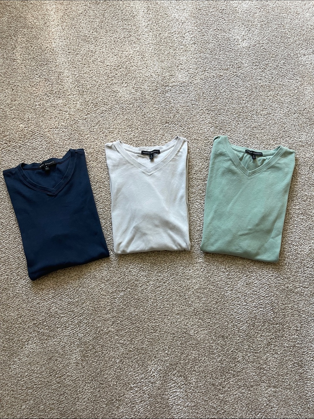 Georgia Regular Fit V-Neck T-Shirt - Set of 3